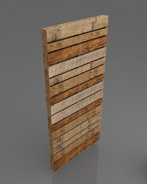 Wall Panel for Trade Show Booth, Reclaimed Wood (SB-WP/RE)