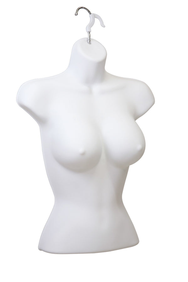 PLASTIC FORM 1/2 FEMALE FORM BIG BREASTS (PFF-B812), 6 PCS