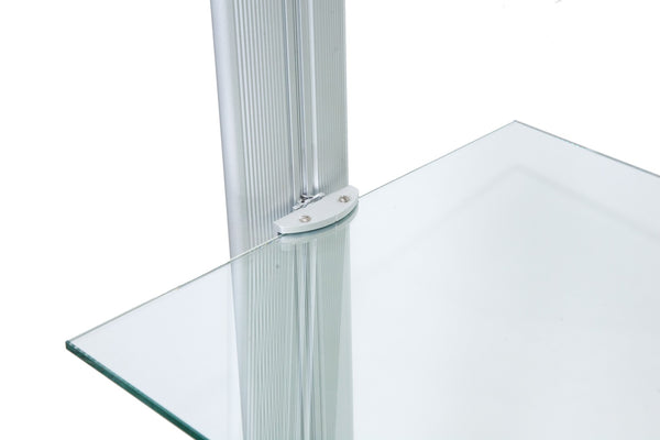 3-Tier Glass Shelf Table Rack(R-107/SI)