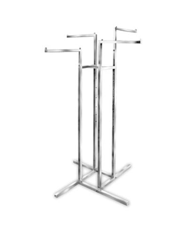 4-WAY RACK W. SQUARE TUBING ARMS (R-10)