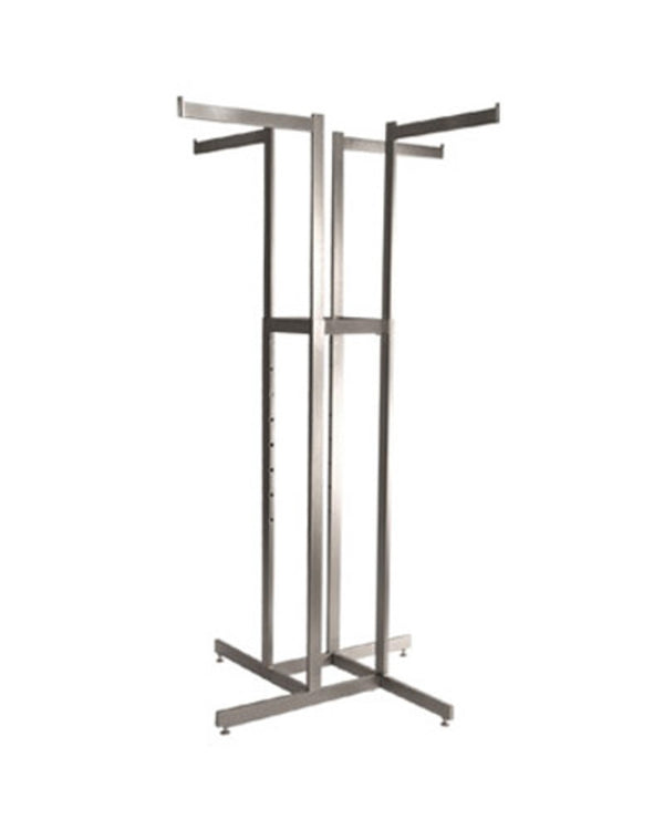 4-WAY RACK W. RECTANGULAR TUBING ARMS (R-10RL)