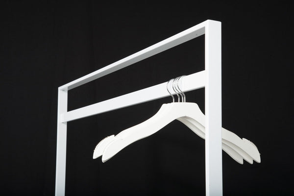 ACCESSORY/CLOTHES RACK (R-401-ADJ/WH)