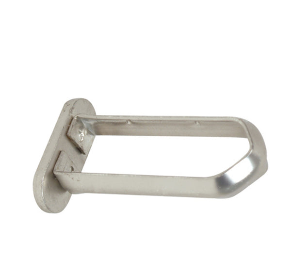 ENDCAP OVAL, SATIN NICKEL (ROP-BAR-CAP/SN)