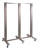 TRIPLE SQUARE TUBING RACK, SATIN NICKEL (RSB3-L/SN)