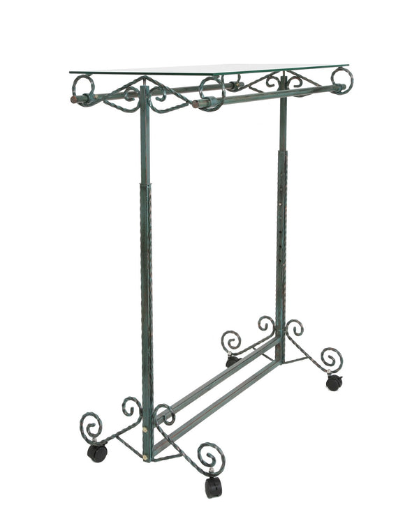 DOUBLE BAR RACK W/ GLASS TOP (RSK-126)