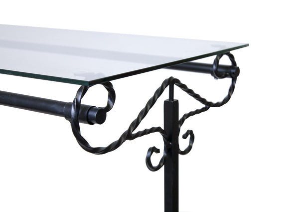 DOUBLE BAR RACK W/ GLASS TOP (RSK-126)