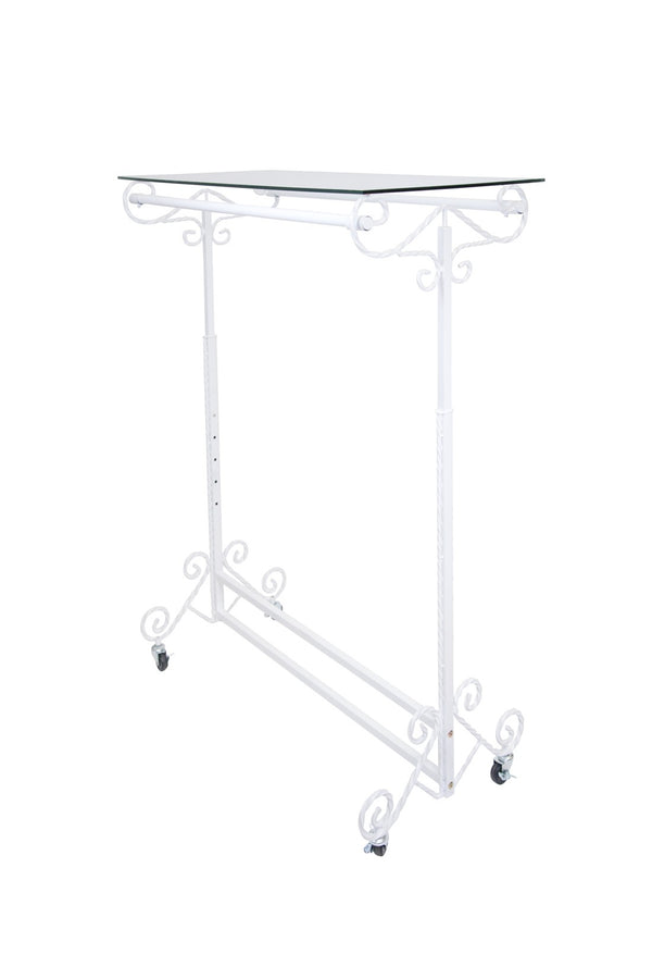 DOUBLE BAR RACK W/ GLASS TOP (RSK-126)