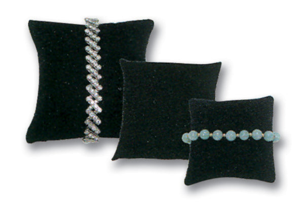 PILLOW DISPLAY  - BLACK SUEDE (TH-11-1)