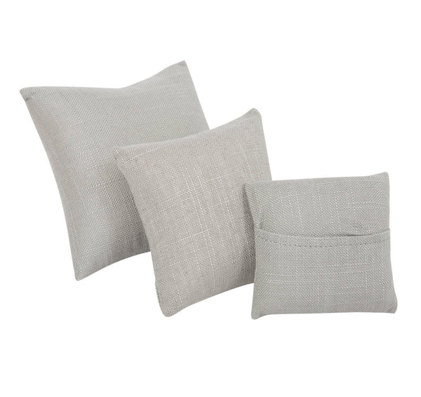 PILLOW DISPLAY, GREY LINEN (TH-11-1N/GL)