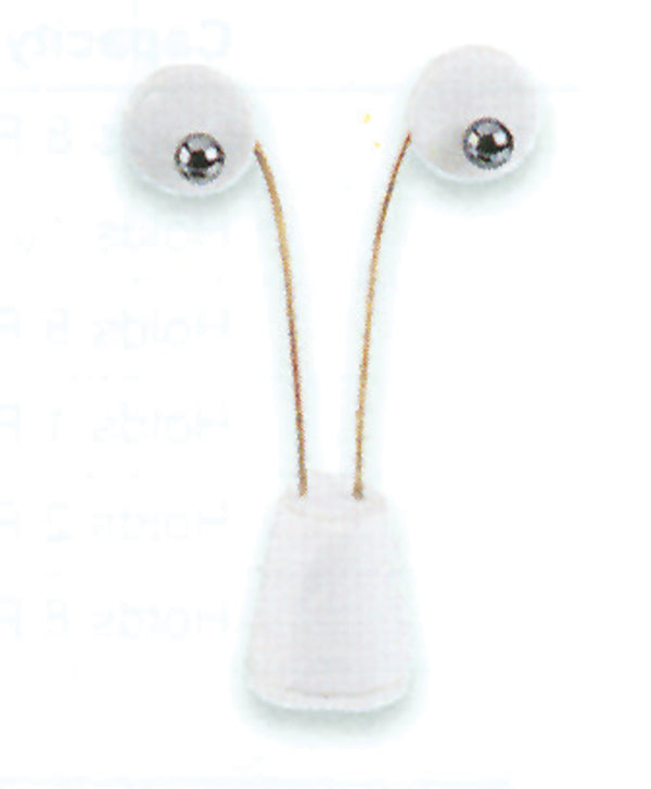 DROP SHAPE EARRING STANDS (TH-242L/WH)