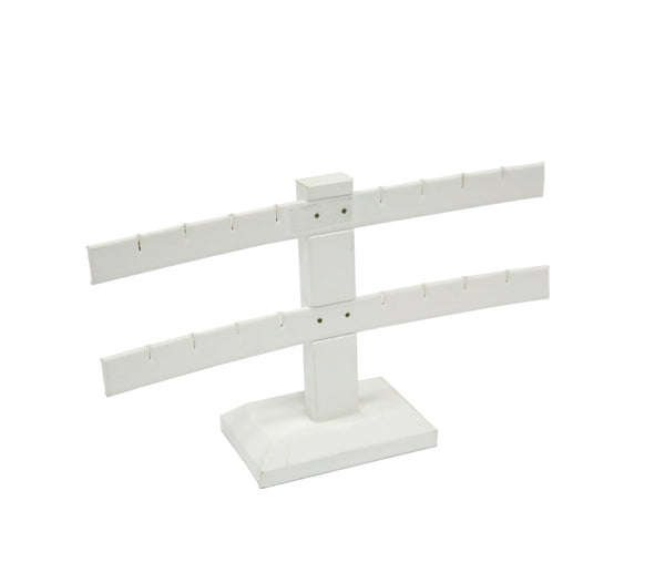 MULTIPLE BAR EARRING STAND (TH-252-2L/WHT)