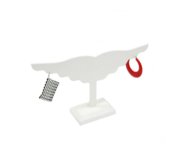 EARRING DISPLAY WINGS (TH-291L/WHT)