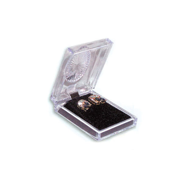 PENDANT / EARRING CRYSTAL CUT CLEAR BOX (TH-BX-1023)