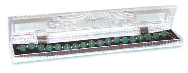 BRACELET CRYSTAL CUT CLEAR BOX (TH-BX-1032)