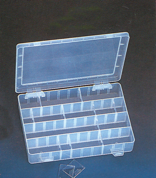 FROSTED PLASTIC GEMSTONE ORGANIZER (TH-BX-88)