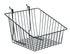 12" X 12" X 8" SLOPED  BASKET FOR GRID DISPLAY OR SLATWALL DISPLAY (WDSG-BSK14)