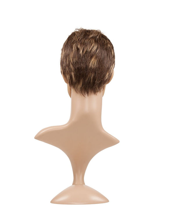 HARD CAP WO/MAN SHORT WIG (WIG-2604)