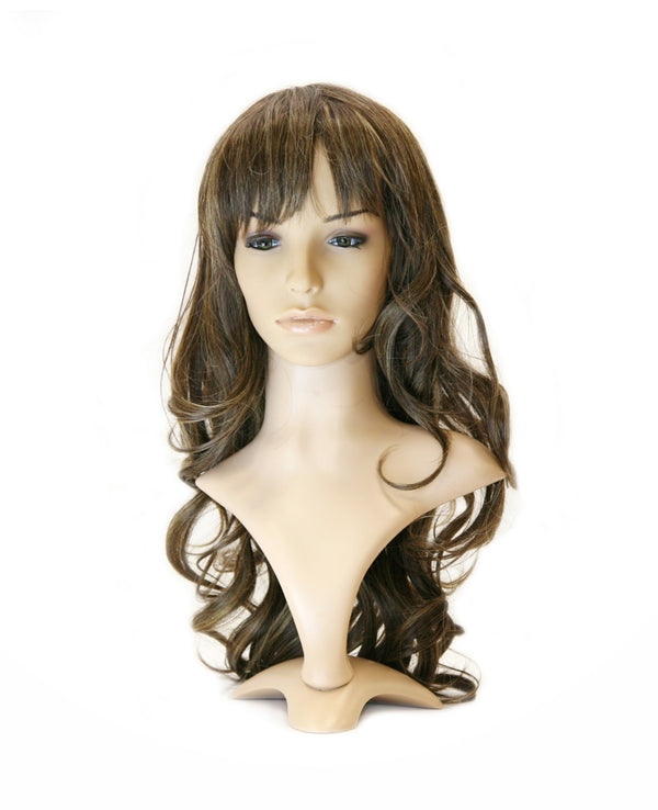 LONG CURLY W/ BANGS (WIG-523)