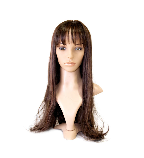 VERY LONG STRAIGHT HAIR W/BANGS (WIG-694)