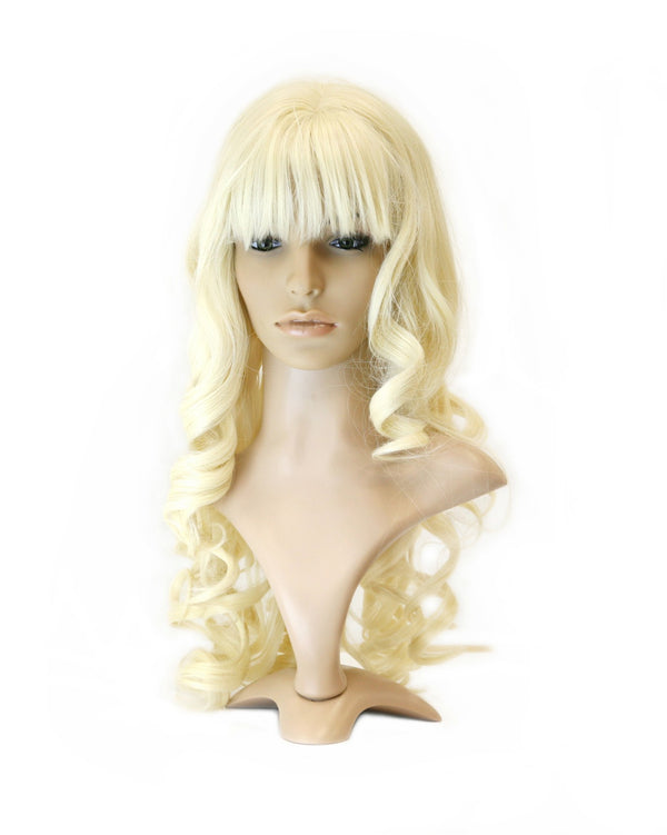 LONG CURLY W/BANGS (WIG-889)