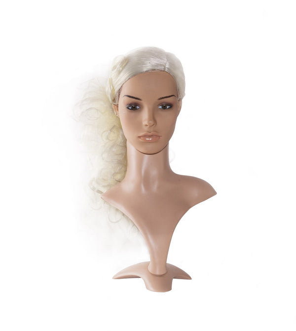 SIDE SWEPT RUNWAY HAIR WITH HARD CAP (WIG-SD83)