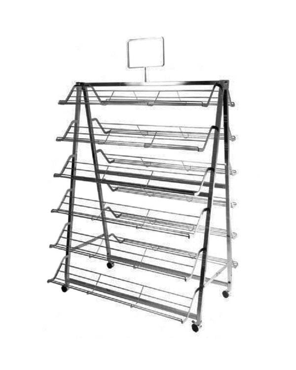 SHOE RACK 62" X 44" FOLDING TWO-SIDED (WRF-SHOE)